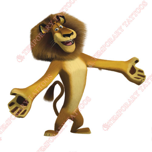 Madagascar Customize Temporary Tattoos Stickers NO.3377